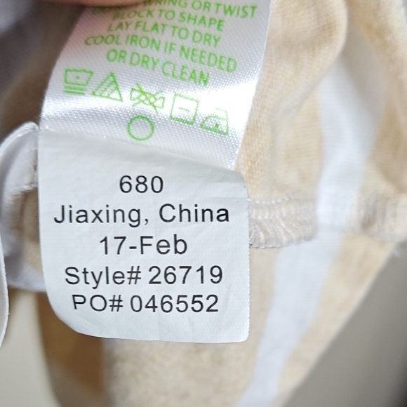 Lilly Pulitzer Striped Sleeveless Dress with Pink Accent Size L - Picture 7 of 8